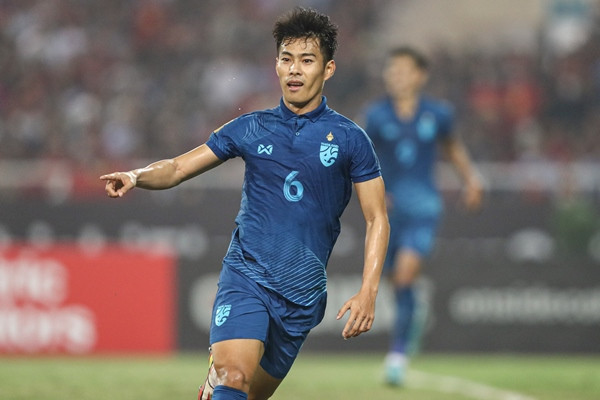 ĐT Thái Lan ghi được 2 bàn trên sân khách - là sân Mỹ Đình. Ảnh: AFF Mitsubishi Electric Cup. ĐT Thái Lan ghi được 2 bàn trên sân khách - là sân Mỹ Đình. Ảnh: AFF Mitsubishi Electric Cup.