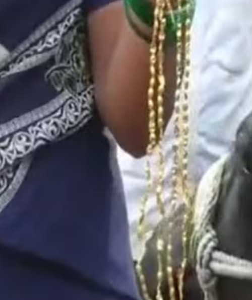 Sợi dây chuyền kỷ niệm. Ảnh: ANI. Sợi dây chuyền kỷ niệm. Ảnh: ANI.