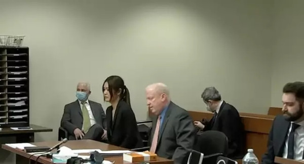 Hyejeong tại tòa án. Ảnh: ABC 6. Hyejeong tại tòa án. Ảnh: ABC 6.