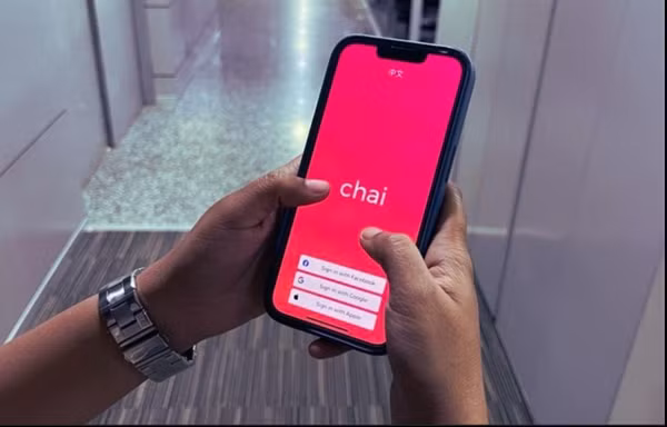 Ứng dụng có chatbot mà Pierre đã dùng. Ảnh: IT Tech.