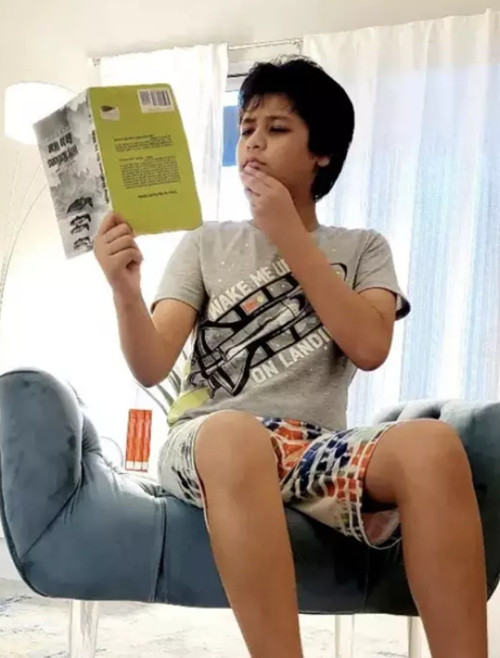 Quazi muốn đi làm luôn, dù mới 14 tuổi. Ảnh: Instagram. Quazi muốn đi làm luôn, dù mới 14 tuổi. Ảnh: Instagram.