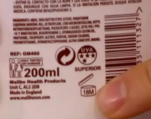 Bạn cần chú ý đến cả hạn mở nắp của sản phẩm. Ảnh: ITV.