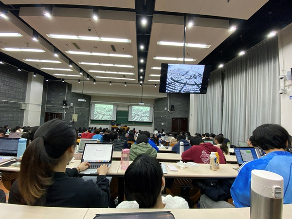 Một lớp học ở ĐH Bắc Kinh (Trung Quốc). Ảnh: ĐH Bắc Kinh. Một lớp học ở ĐH Bắc Kinh (Trung Quốc). Ảnh: ĐH Bắc Kinh.