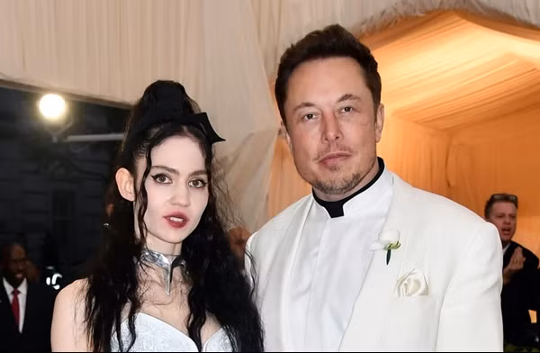 Grimes và Musk thời còn yêu nhau. Ảnh: Frazer Harrison/ FilmMagic.