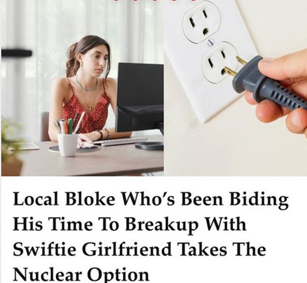 Chờ mãi mới có cơ hội chia tay cô người yêu là Swifties: Rút điện ngay khi cô ấy chuẩn bị săn vé. Chờ mãi mới có cơ hội chia tay cô người yêu là Swifties: Rút điện ngay khi cô ấy chuẩn bị săn vé.