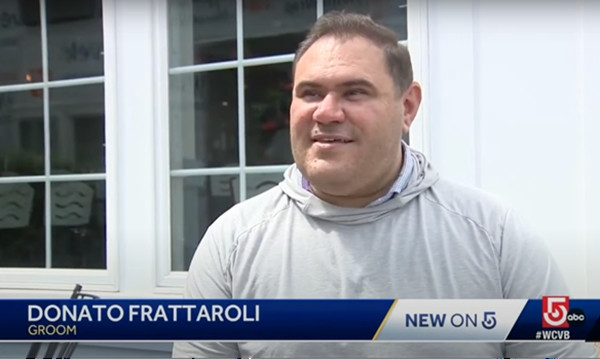 Anh Donato. Ảnh: WCVB. Anh Donato. Ảnh: WCVB.