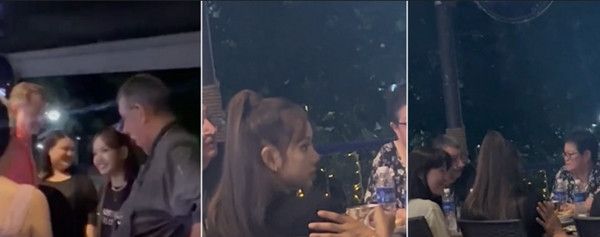 Lisa rất vui vẻ khi ở nhà hàng. Ảnh: Laychinok. Lisa rất vui vẻ khi ở nhà hàng. Ảnh: Laychinok.