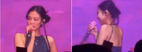 Jennie nói rằng cô "nhìn thấy nhiều điện thoại hơn là những khuôn mặt". Ảnh: Jnkclip.