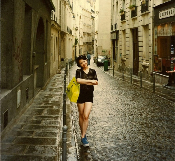 Yim khi học ở Paris. Ảnh: Rabi Yim. Yim khi học ở Paris. Ảnh: Rabi Yim.