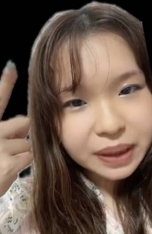 Cô gái &quot;may hết phần thiên hạ&quot;. Ảnh: Kimi.