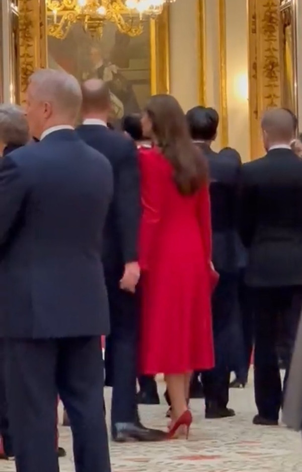 William - Kate khi ở trong Cung điện Buckingham. Ảnh: Mail Online. William - Kate khi ở trong Cung điện Buckingham. Ảnh: Mail Online.