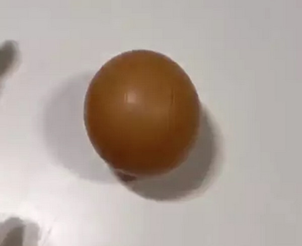 Quả trứng đặc biệt. Ảnh: Instagram. Quả trứng đặc biệt. Ảnh: Instagram.