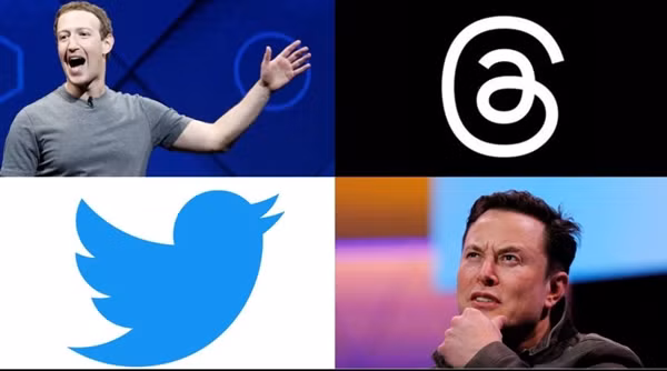 Musk và Zuck sẽ so tài cả trên mạng xã hội lẫn trong lồng sắt? Ảnh: Business Today.