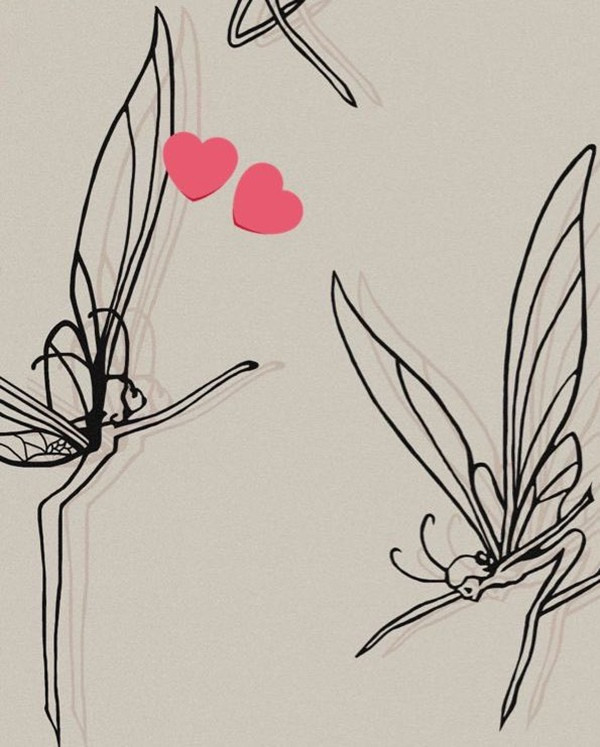 Một fan phác họa hình tiên nữ tương tự hình xăm của Lisa. Ảnh: Twitter. Một fan phác họa hình tiên nữ tương tự hình xăm của Lisa. Ảnh: Twitter.