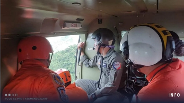 Chiếc máy bay mất tích ngày 24/1 vẫn chưa được tìm thấy, dù các lực lượng cứu hộ vẫn đang tìm kiếm. Ảnh: Rappler.