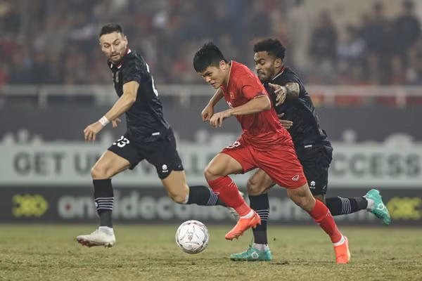 ĐT Việt Nam thắng ĐT Indonesia với tổng tỷ số 2-0 ở bán kết. Ảnh: AFF Mitsubishi Electric Cup.