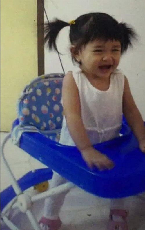 Lâm Khai Hân hồi còn nhỏ. Ảnh: Lâm Khai Hân. Lâm Khai Hân hồi còn nhỏ. Ảnh: Lâm Khai Hân.