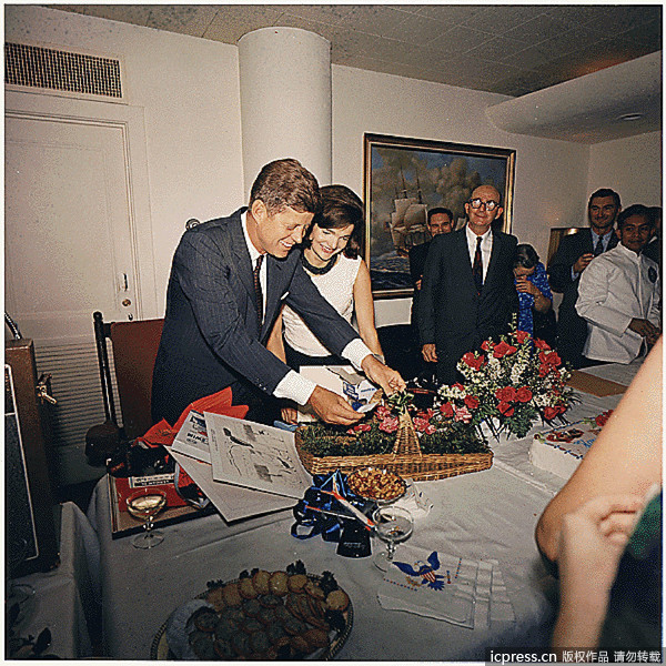 Trong lễ sinh nhật Tổng thống tại Nhà Trắng hôm 29/5/1963