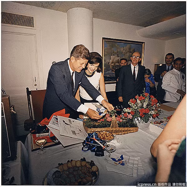 Trong lễ sinh nhật Tổng thống tại Nhà Trắng hôm 29/5/1963