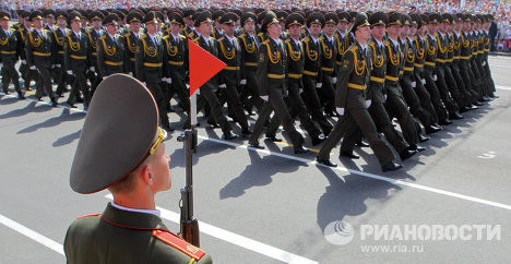 Màn duyệt binh của quân đội Belarus