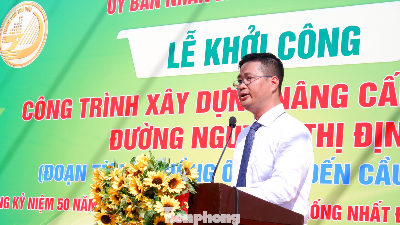 Ông Nguyễn Ngọc Tuấn - Giám đốc Ban Quản lý Dự án đầu tư xây dựng khu vực TP Thủ Đức. Ảnh: Hữu Huy