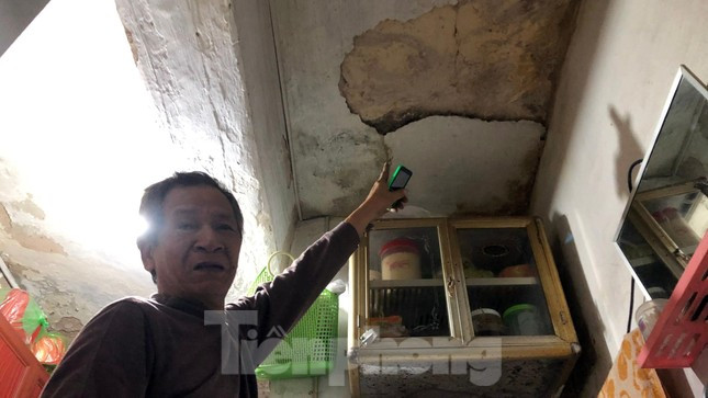 Chung cư Vạn Mỹ (quận Ngô Quyền, TP Hải Phòng) đã xuống cấp nghiêm trọng.