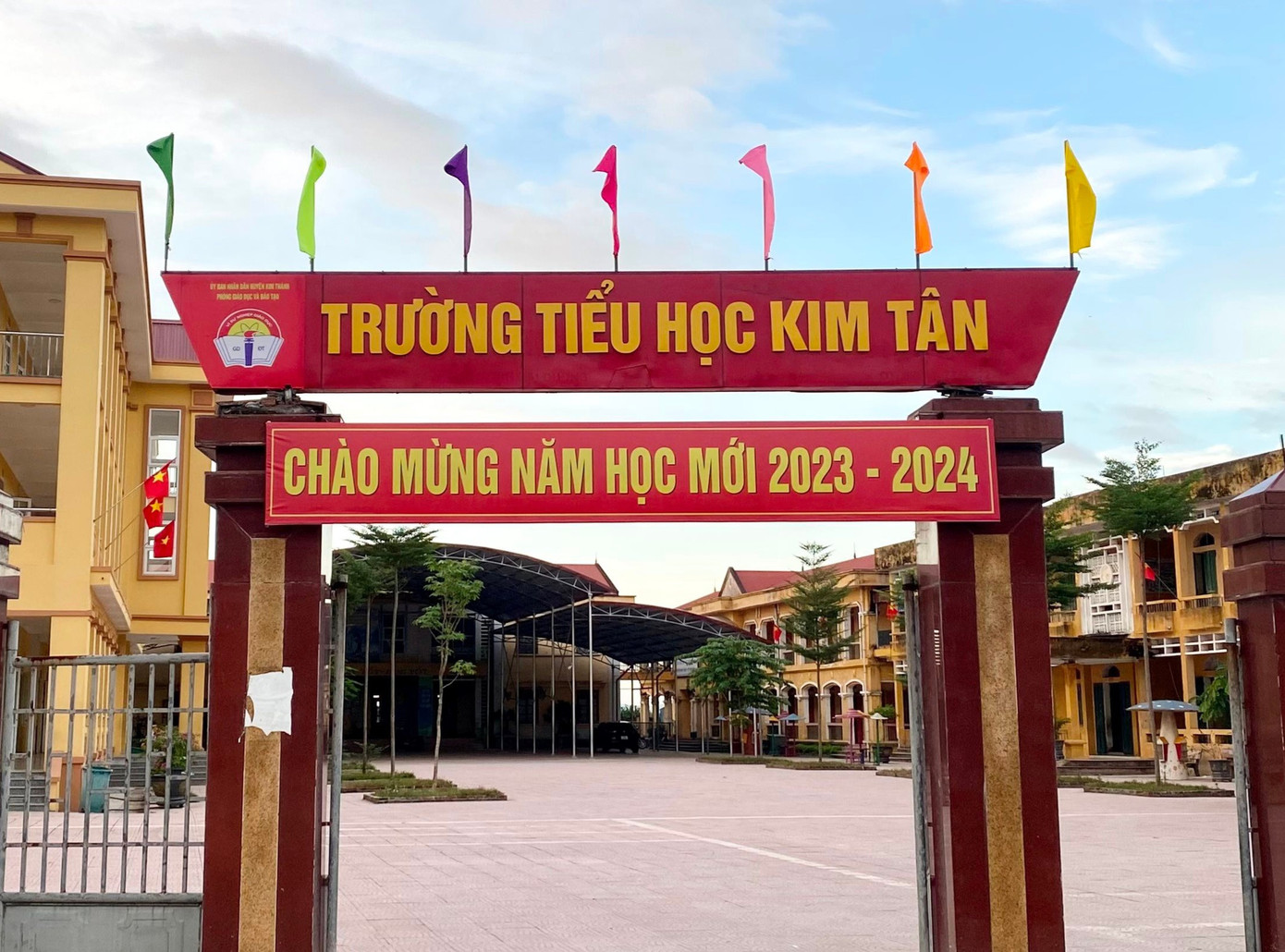 Trường Tiểu học Kim Tân (Kim Thành, Hải Dương). Ảnh: T.A