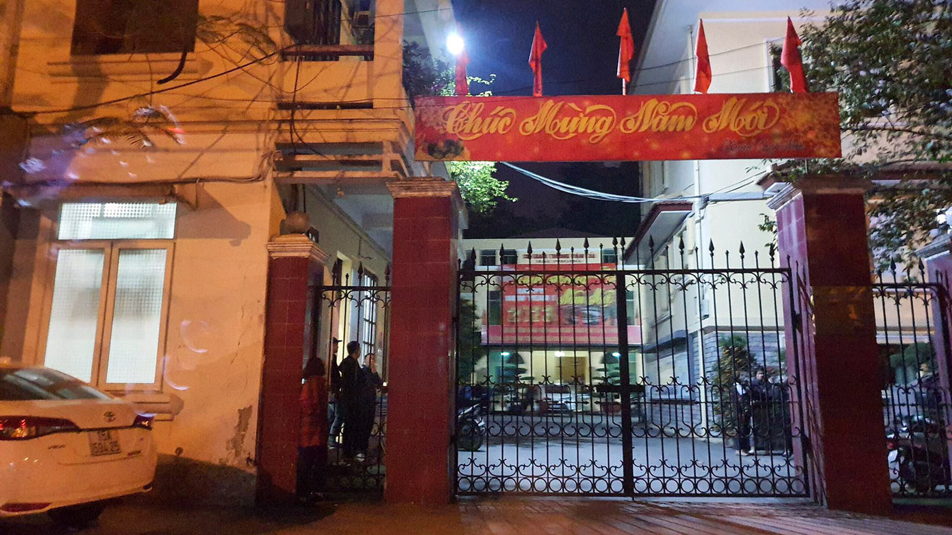 Trụ sở Sở GTVT Hải Phòng tối 2/3.