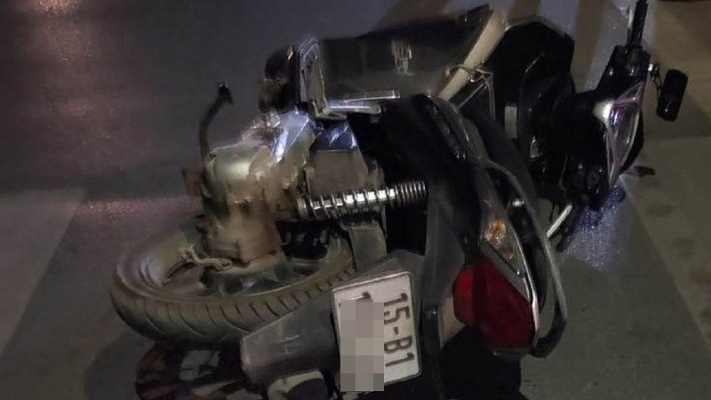 Hiện trường vụ việc.