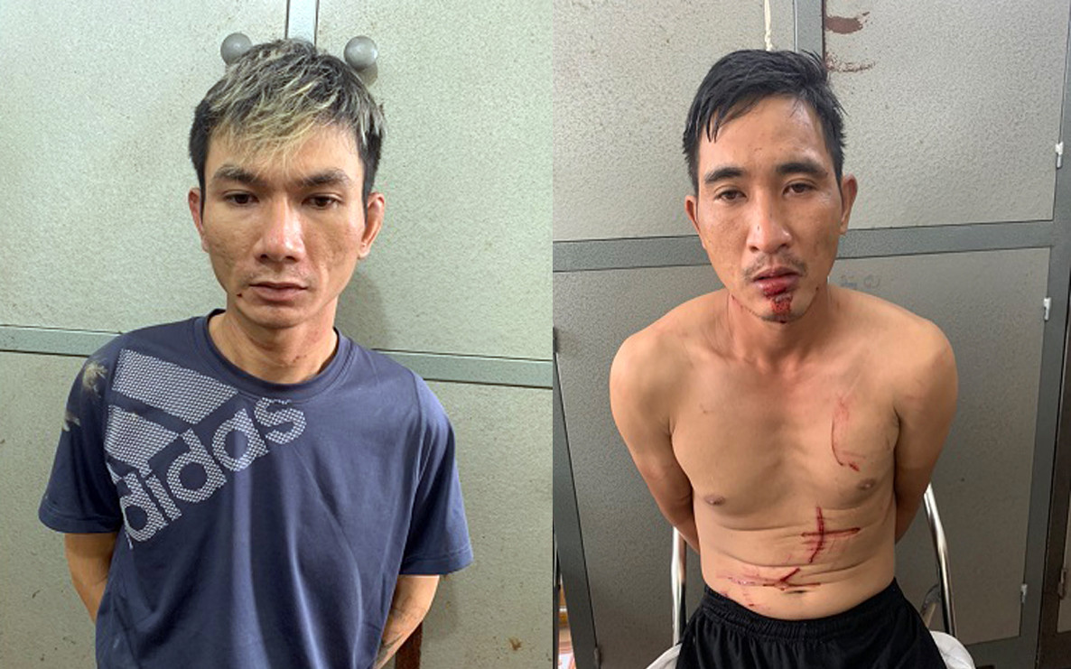 Chân dung hai nghi phạm gây ra vụ nổ súng cướp vàng ở Hải Dương. Chân dung hai nghi phạm gây ra vụ nổ súng cướp vàng ở Hải Dương.