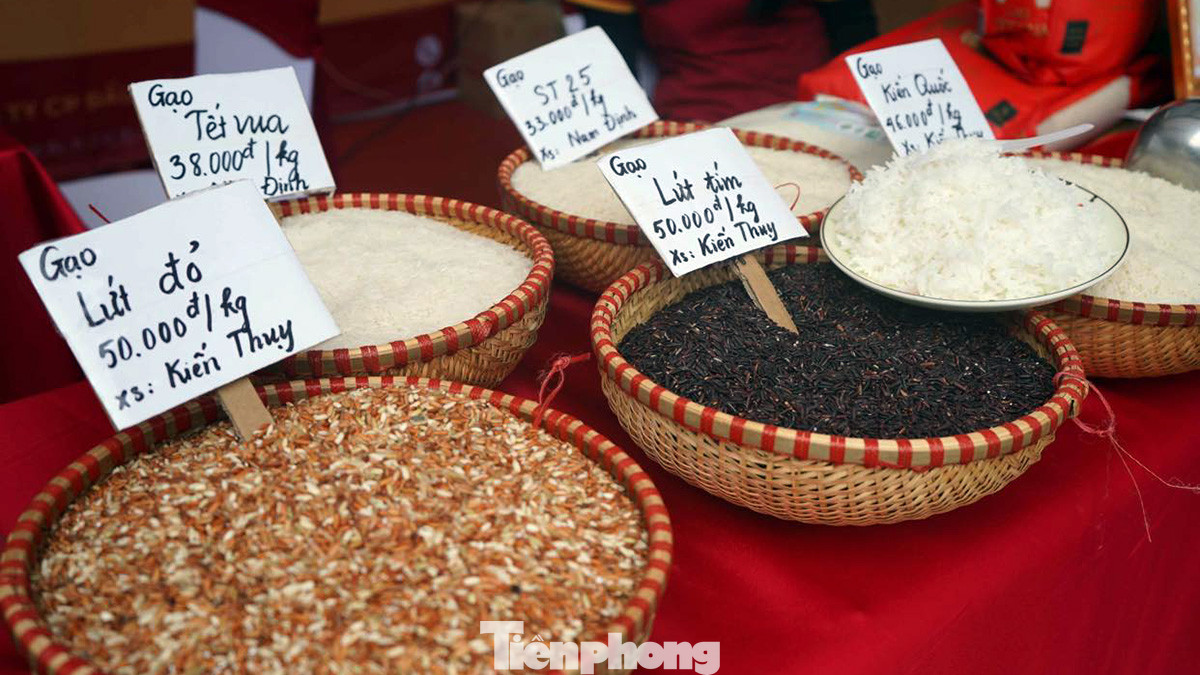 Đặc sản vùng miền bày bán tại các gian hàng tại "chợ Tết Công đoàn" Hải Phòng. Đặc sản vùng miền bày bán tại các gian hàng tại "chợ Tết Công đoàn" Hải Phòng.