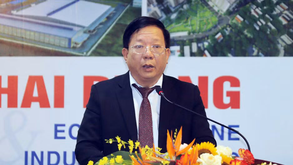 Ông Nguyễn Đức Thọ - Phó chủ tịch UBND TP Hải Phòng - phát biểu tại diễn đàn kết nối. Ông Nguyễn Đức Thọ - Phó chủ tịch UBND TP Hải Phòng - phát biểu tại diễn đàn kết nối.