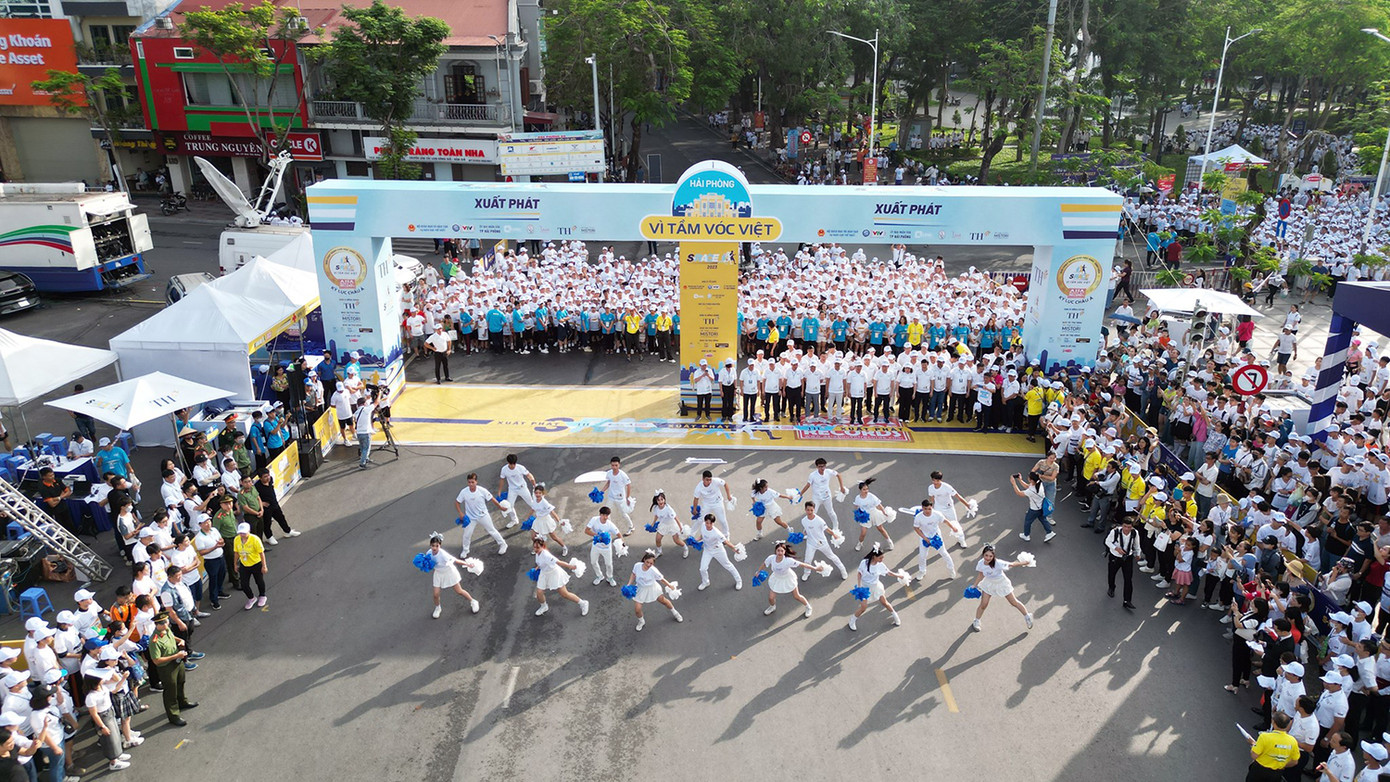 Lễ khai mạc giải chạy học sinh sinh viên S-Race Hải Phòng 2023 được tổ chức tại Nhà hát lớn thành phố. Lễ khai mạc giải chạy học sinh sinh viên S-Race Hải Phòng 2023 được tổ chức tại Nhà hát lớn thành phố.