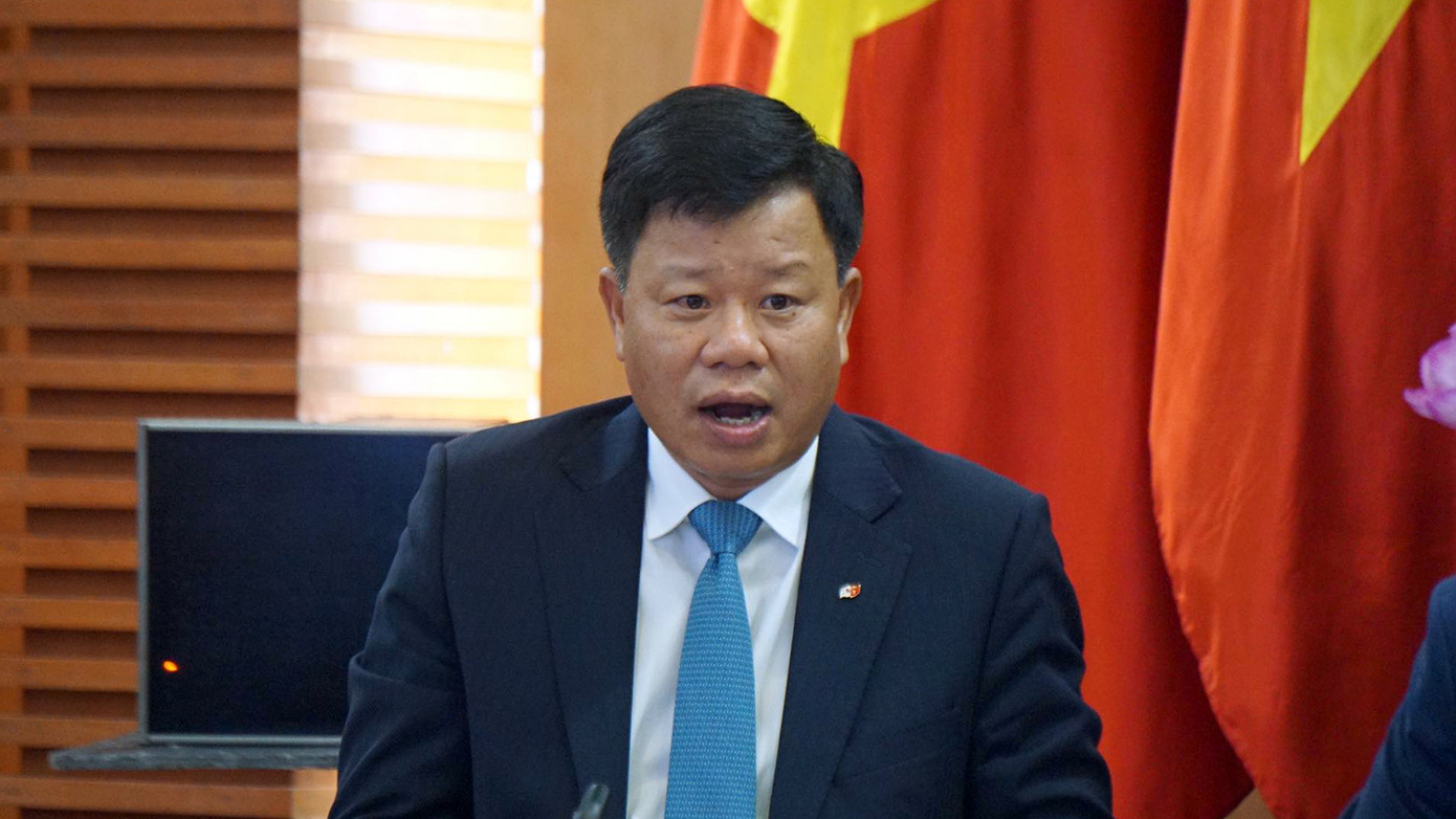 Ông Lê Trung Kiên - Trưởng BQL Khu Kinh tế Hải Phòng.