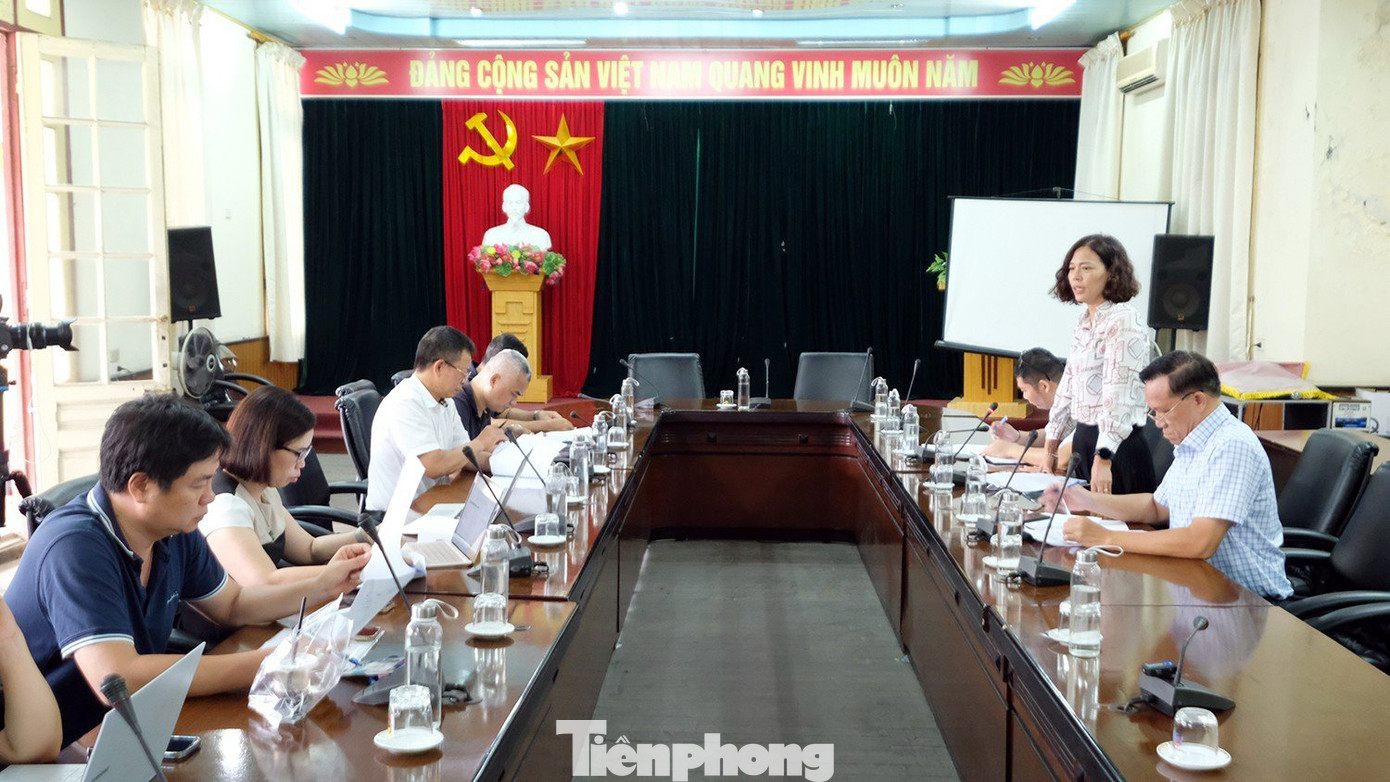 Đoàn công tác Báo Tiền Phong có buổi làm việc với lãnh đạo Sở Văn hóa Thể thao Hải Phòng về công tác tổ chức giải đấu. Ảnh: Mạnh Thắng