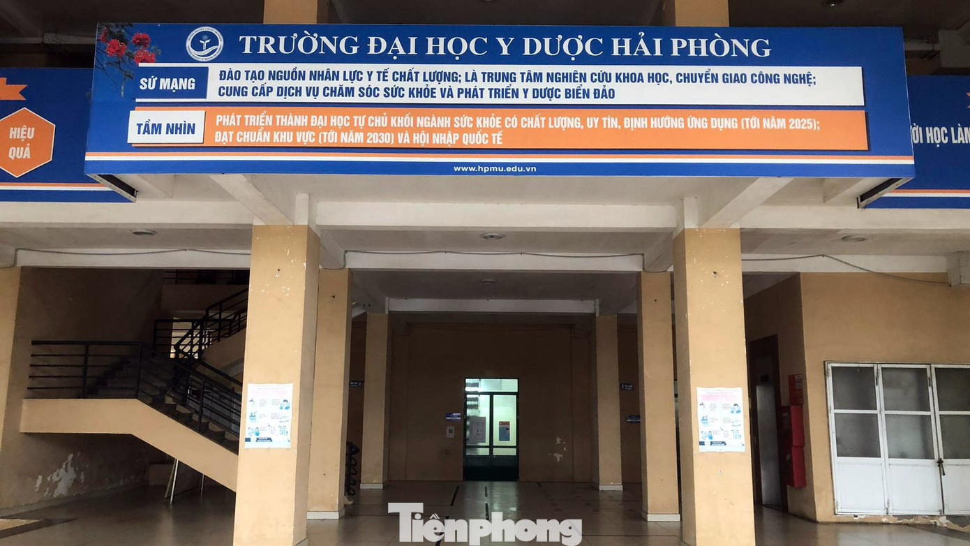 Trường Đại học Y dược Hải Phòng.