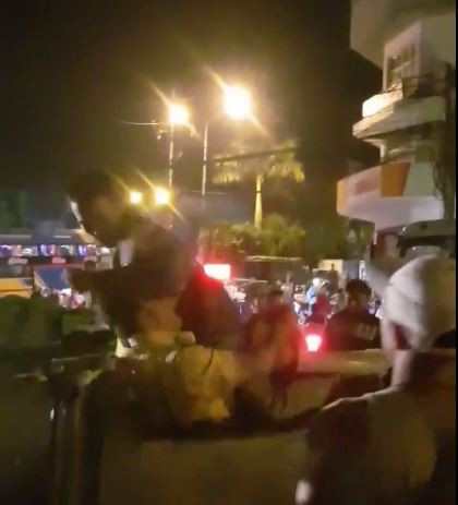 Tài xế xe tải tấn công CSGT vào rạng sáng ảnh 1