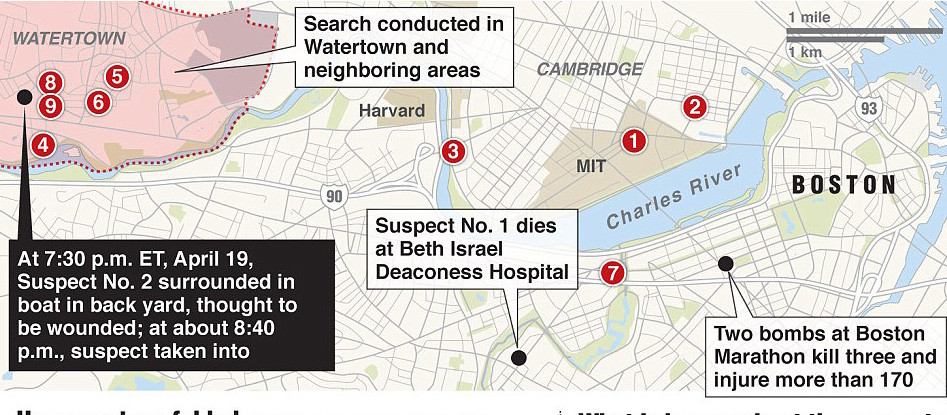 24h truy đuổi: Số 1, 2 là nơi anh em nghi phạm bắn chết 1 cảnh sát và đánh cắp xe chạy trốn...