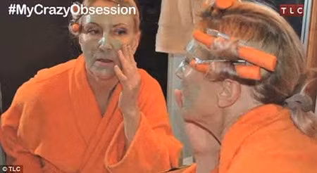 Zizi cuốn tóc bằng cà rốt