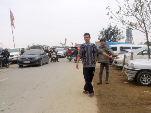 Dịch vụ trông giữ xe cũng 