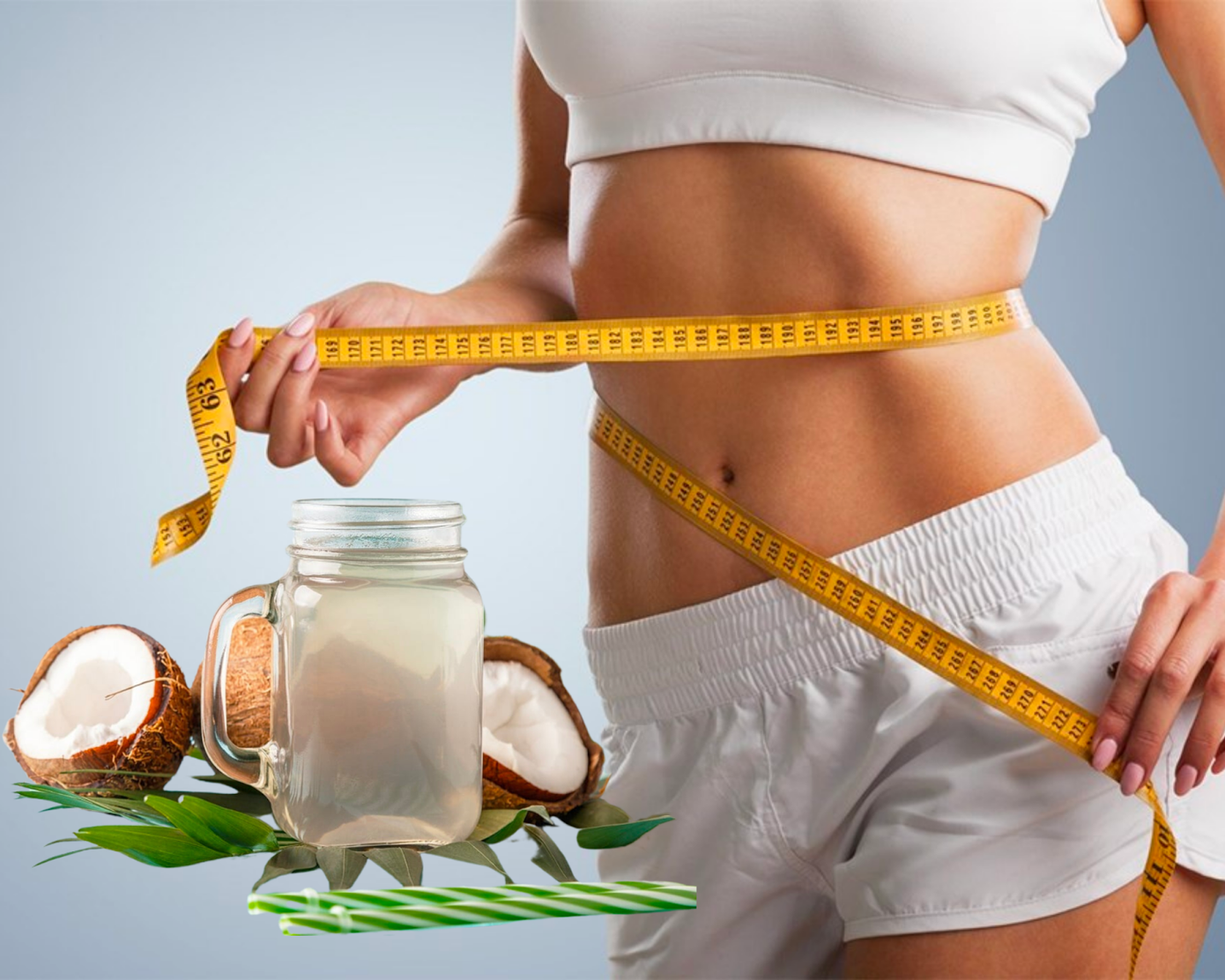 Nước dừa cũng được biết đến như là một thứ thức uống giảm cân vì chứa ít calo và chất béo.