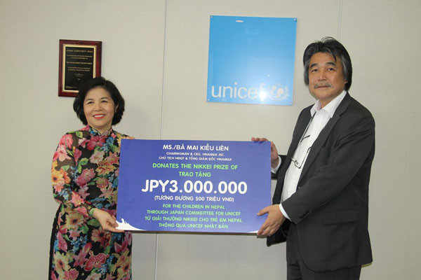 CEO Vinamilk nhận giải thưởng Nikkei châu Á 2015 ảnh 4