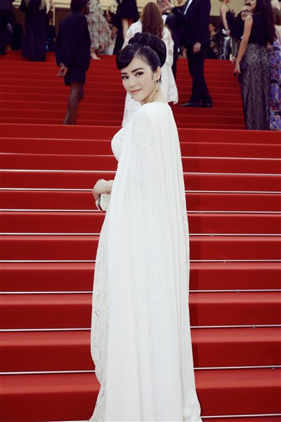 Lý Nhã Kỳ hội ngộ Phạm Băng Băng ở thảm đỏ Cannes ảnh 7