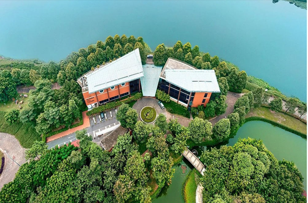 Một góc công viên Yên Sở