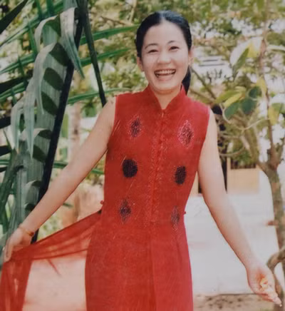 Chị Phượng thời xuân sắc ở tuổi 21, cách đây năm năm..