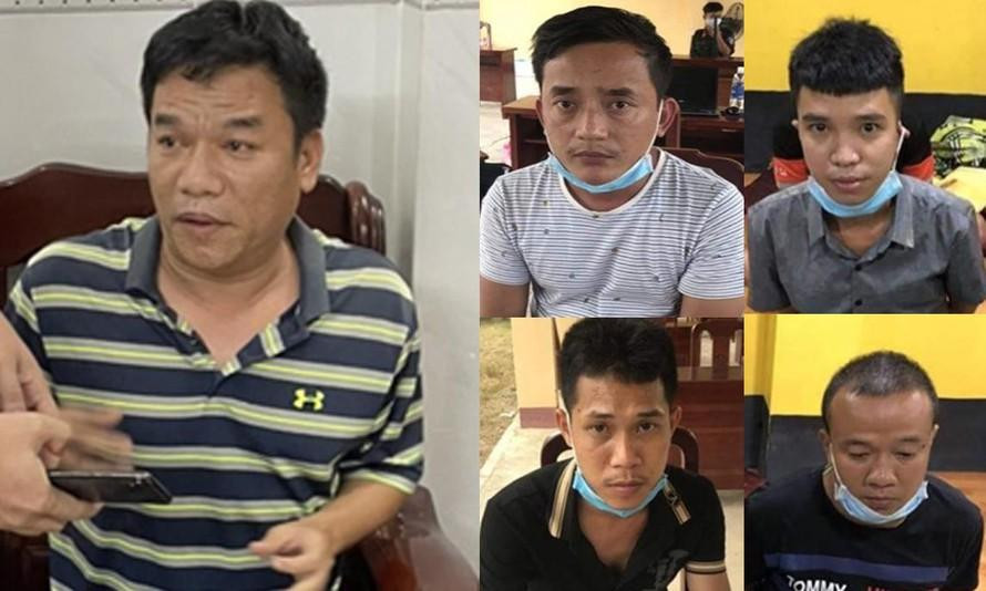 Đối tượng Cương ảnh lớn cùng các đối tượng trong đường dây.