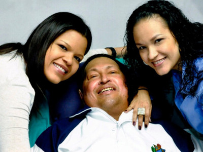 Hình ảnh mới nhất của ông Chavez khi đang được điều trị tại Cuba