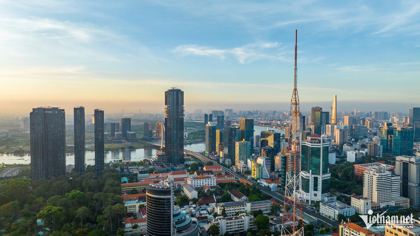 Một góc "siêu đô thị" TPHCM với hơn 8,5 triệu dân. Ảnh: NK Một góc "siêu đô thị" TPHCM với hơn 8,5 triệu dân. Ảnh: NK