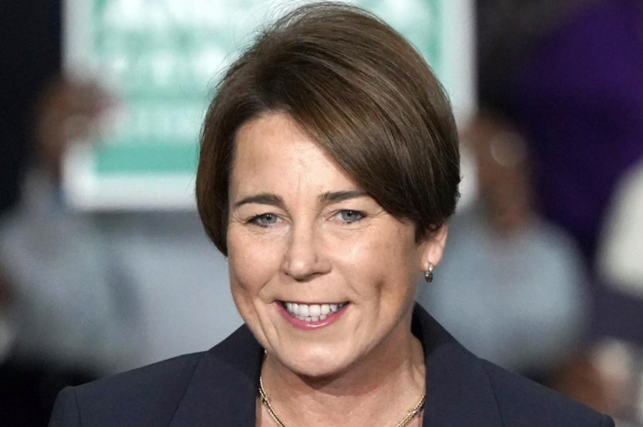 Bà Maura Healey sẽ trở thành thống đốc nữ đồng tính công khai đầu tiên của Massachusetts. (Ảnh: AP)
