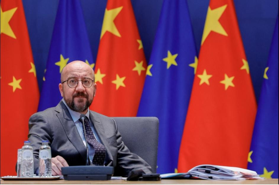 Chủ tịch Hội đồng châu Âu Charles Michel. (Ảnh: Reuters)
